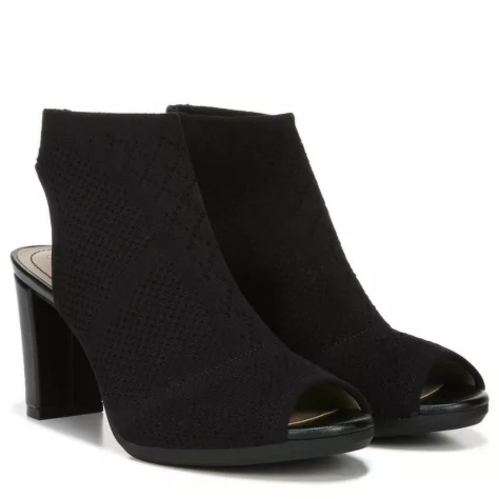 Lifestride Women's Alita Sandal Black Fabric Size 9.5